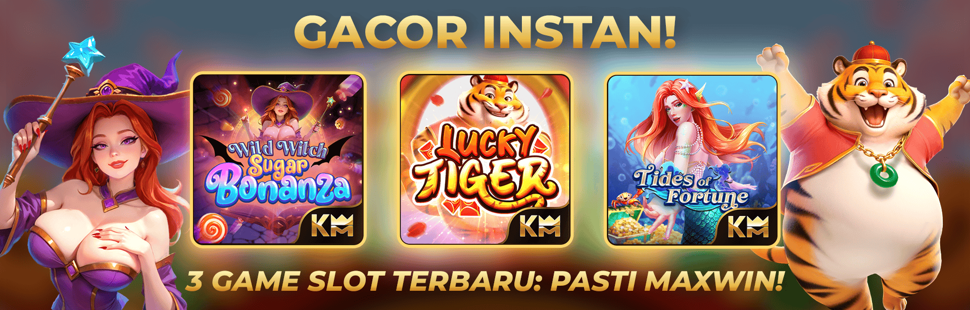 KINGMIDAS - SLOT GAMES PROMO BANNER