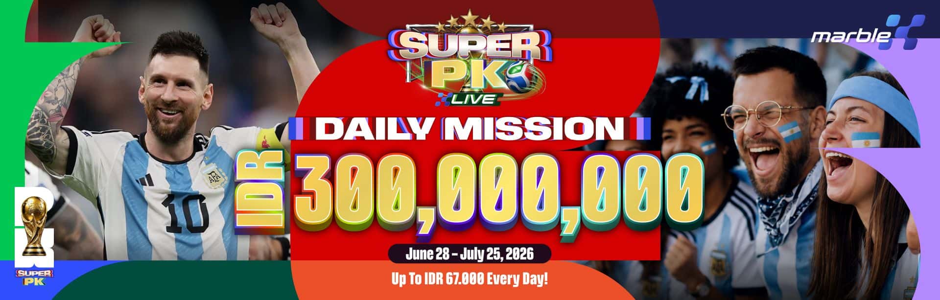 MARBLEX - SUPER PK DAILY MISSION